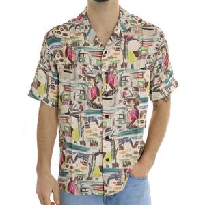 CAMICIA LEO VISCOSA ANER KJENDT BEIGE